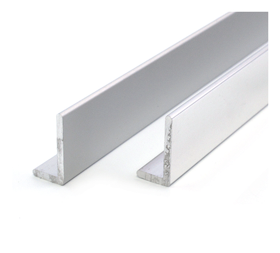 B&T Metall Aluminium Winkel 40x40x5 Mm – AlMgSi0,5 F22, Länge Ca. 500 Mm, Schweißbar Und Eloxierbar, Roh, Für Konstruktionen Aller Art